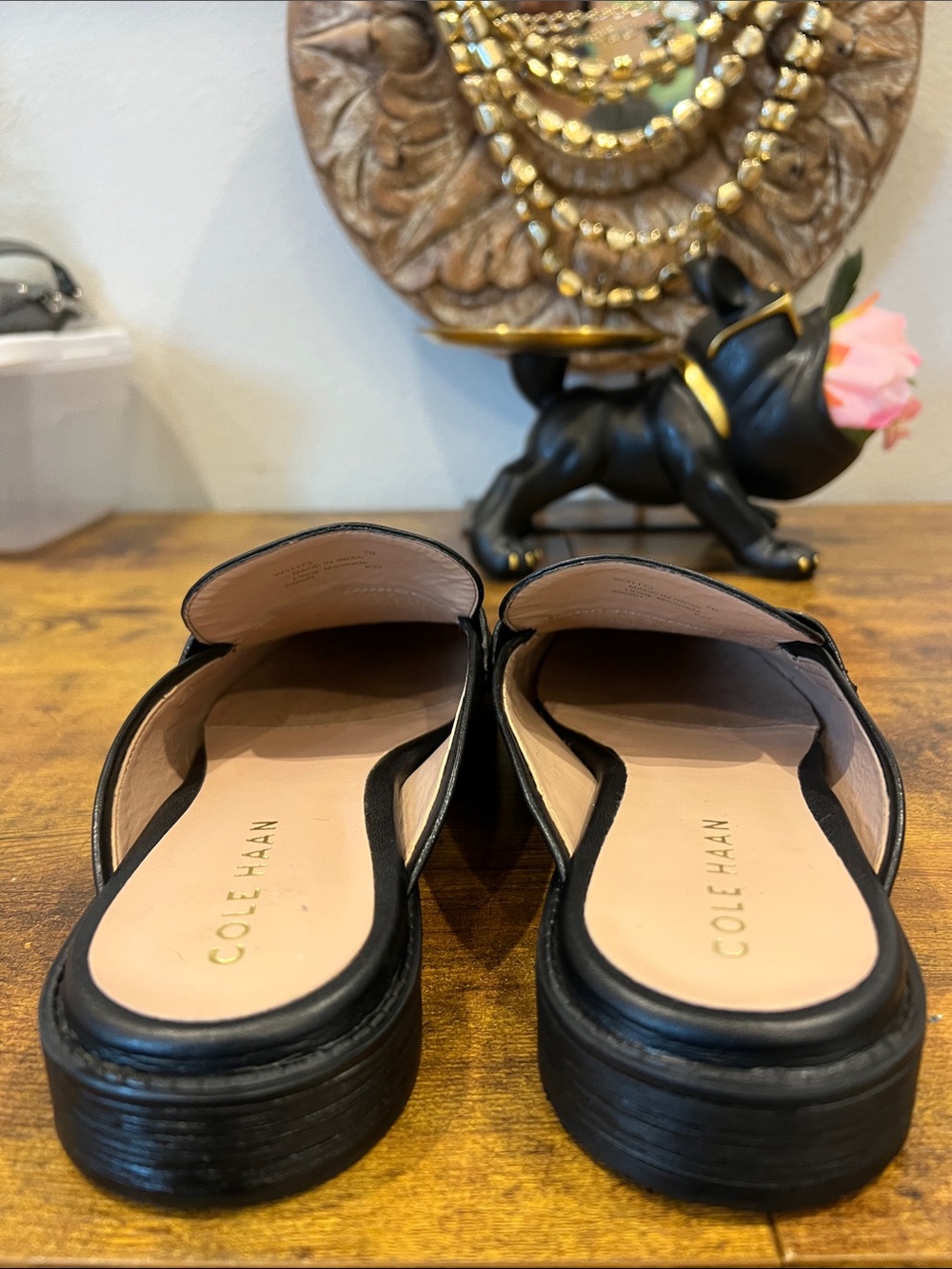 Cole Haan® Stassi Penny Mule Size 7: Excellent Preowned Condition - Picture 5 of 12